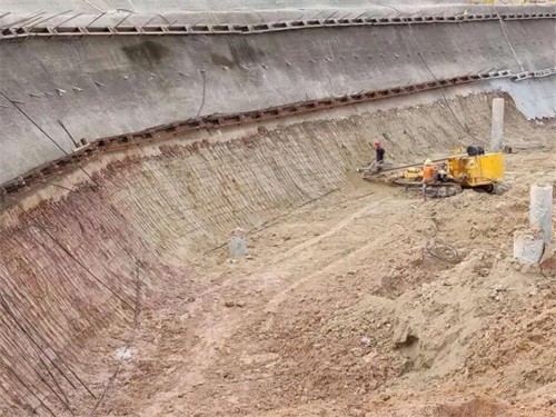 抚宁基坑边坡加固